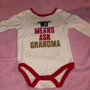 Babygirl long sleeve bodysuit